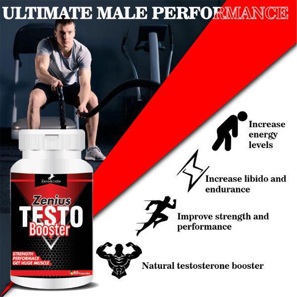 Zenius Testo Booster Capsule 60's - Other Supplements