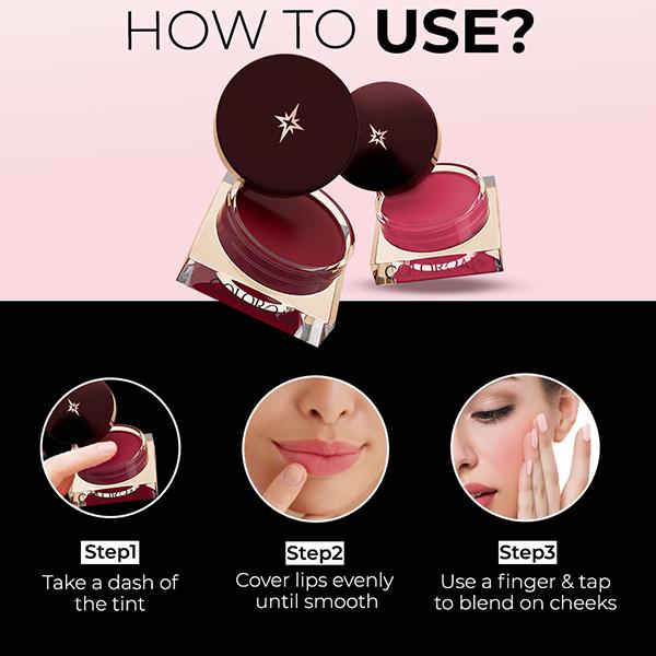Colorbar Sinful Lip N Cheek Mousse Tint Luscious-009 4 gm - Lipsticks