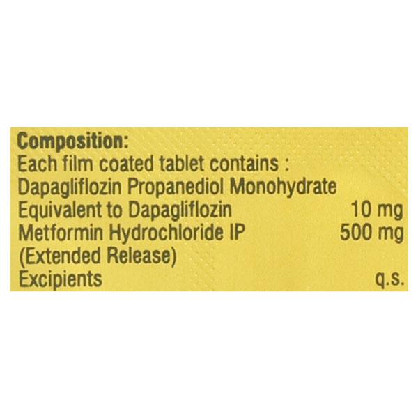 DAMITA M 10/500 Tablet 15's - Diabetes-Ant