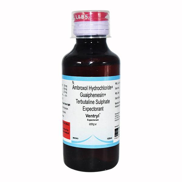 Ventryl Expectorant 100ml - Cough And Cold-Cou