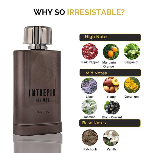 RiiFFS Intrepid Eau De Parfum for Men 100 ml - Men Perfumes (Edt/Edp)