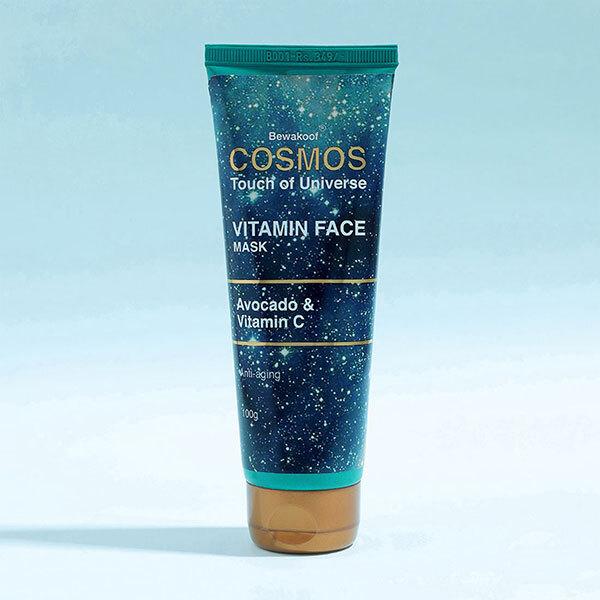 Cosmos by Bewakoof Anti-Aging Face Mask Powered By Avocado & Vitamin C 100 gm - Masks & Peels