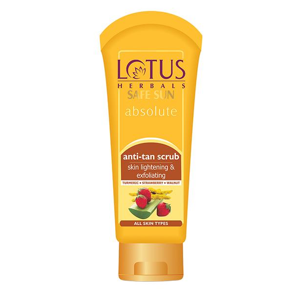 Netmeds | Lotus Herbals Safe Sun Absolute Anti-Tan Scrub 100 Gm