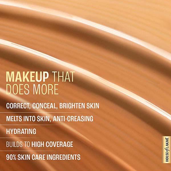 Lakme Makeup+Skincare Vit C Superglow Concealer 30 Cinnamon 5.4 ml - Concealer