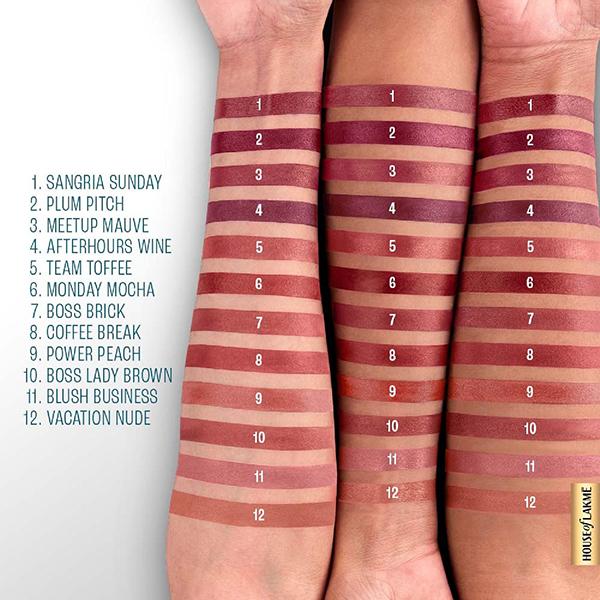 Lakme 9To5 Hya Matte Lipstick Monday Mocha 3.6 gm - Lipsticks