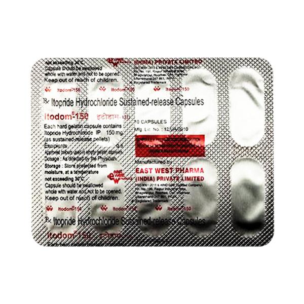 Netmeds | Itodom 150mg Capsule 10'S
