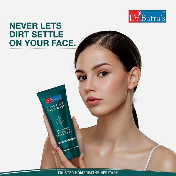 Dr. Batra's Daily Care Face Wash - Tea Tree Oil 200 gm - Face Wash & Cleansers