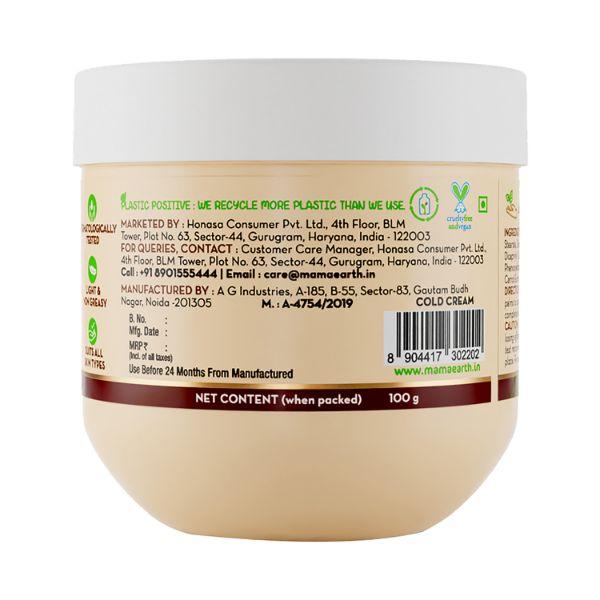 Mamaearth CoCo Nourishing Cold Cream For Dry Skin With Coffee and Vitamin E For Rich Moisturization 100 gm - Creams/Oils/Lotions
