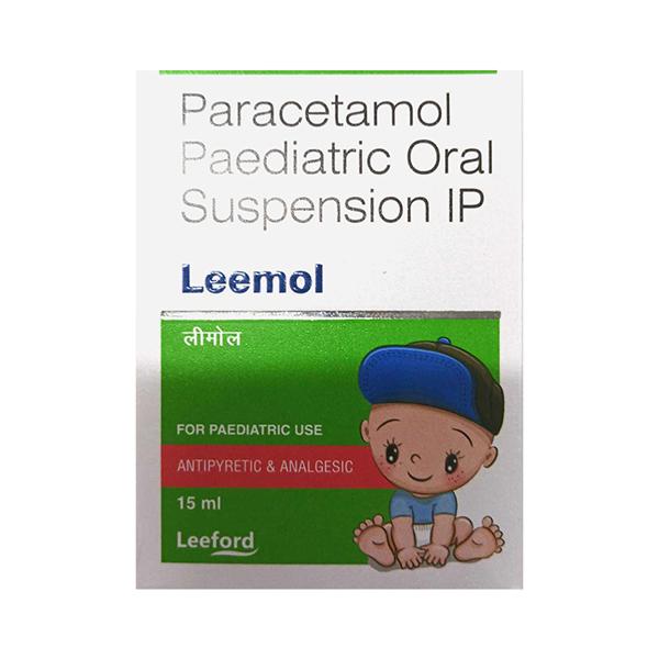 LEEMOL Oral Suspension 15ml - Fever-Ana