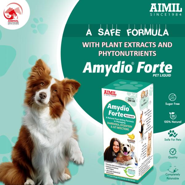 Amydio Forte PET Liquid 200 ml - Pet Healthcare