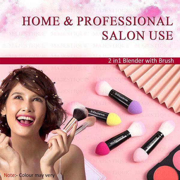 Majestique 2 In 1 Brush and Sponge FC77 1's - Others