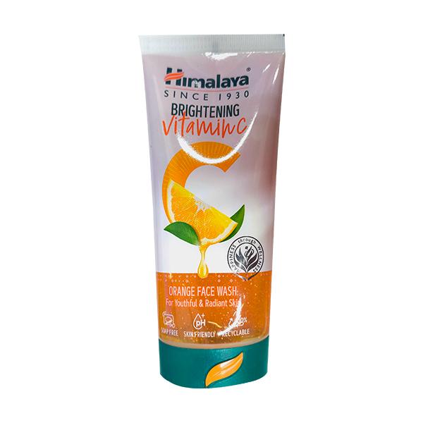 Netmeds | Himalaya Brightening Vitamin C Orange Face Wash 150 g