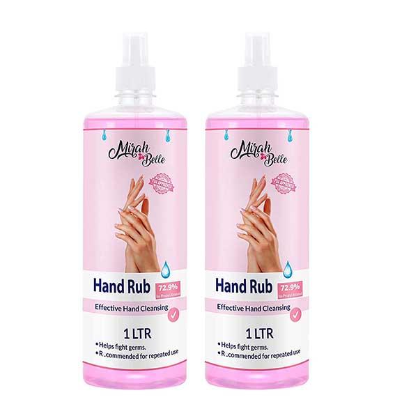 Mirah Belle Hand Rub Sanitizer Spray 2000 ml - Hand Sanitizer