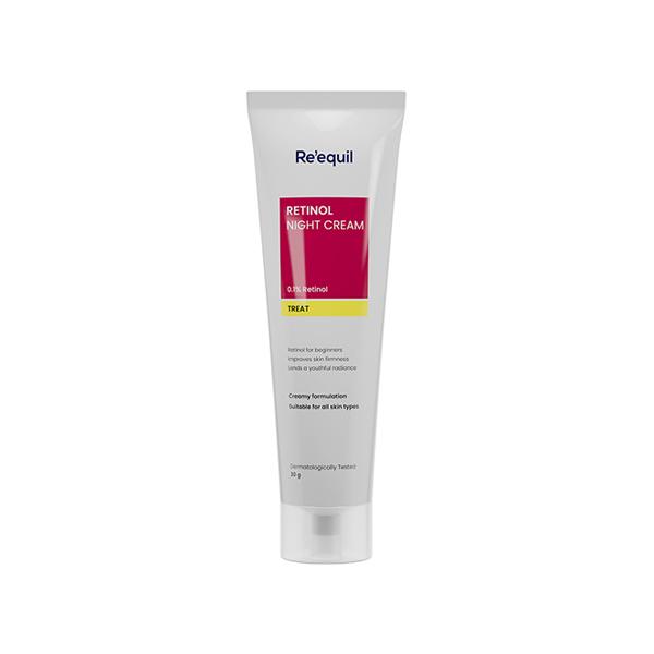 Netmeds | Reequil Retinol Night Cream For Wrinkles & Skin Tightening 30 gm
