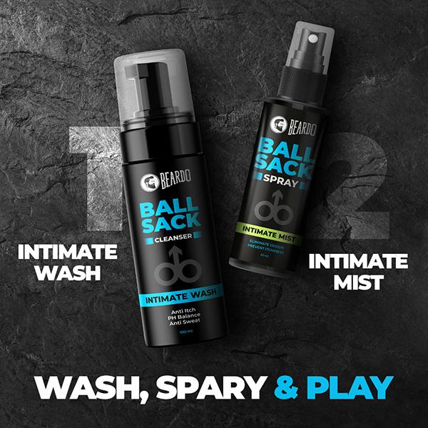 Beardo Ball Sack Intimate Wash 100 ml - Intimate Hygiene
