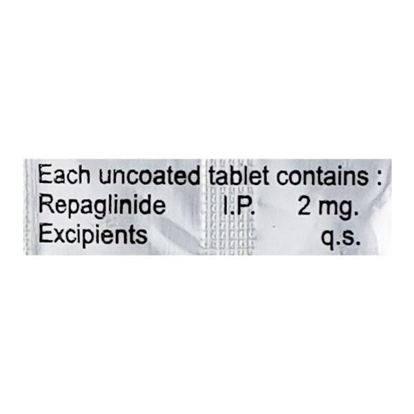 Restrict 2mg Tablet 10'S - Diabetes-Ant