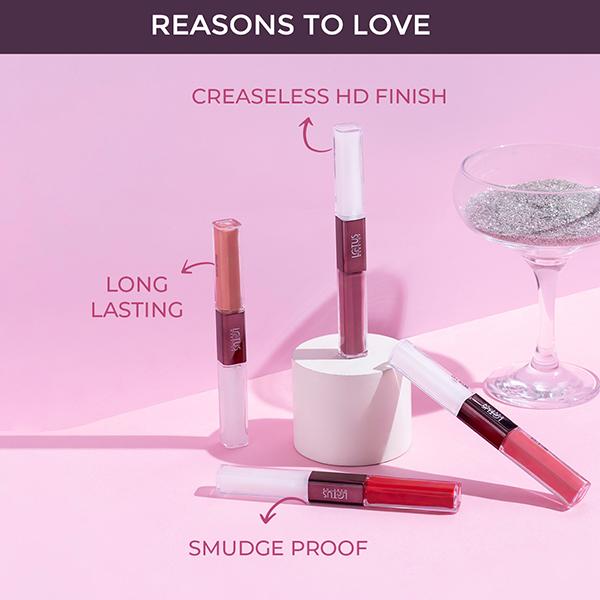 Lotus Make-Up Proedit Prep And Swipe Lip Color With Lip Primer Smudgeproof PL02 Butternut 6 g - Lipsticks