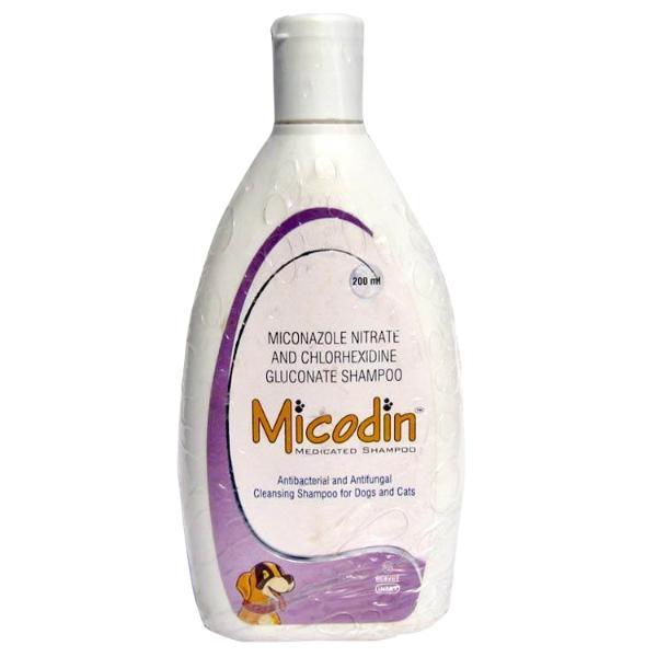 Intas Micodin Shampoo200 ml - Pet Grooming