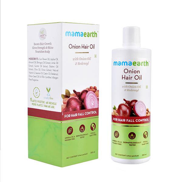 Netmeds | Mamaearth Onion Hair Oil 250 ml