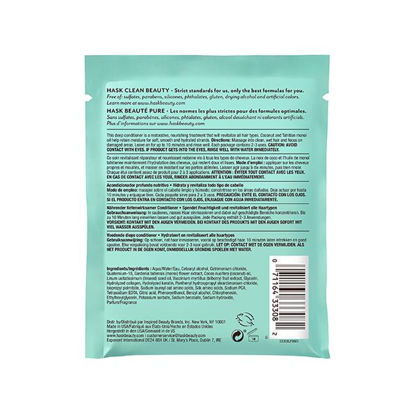 Hask Coconut Oil Nourishing Deep Conditioner 50 gm - Hair Masks & Packs
