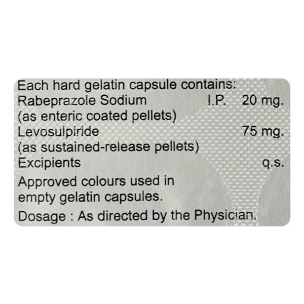 Sulgiride R Capsule 10'S - Ulcer/Reflux/Flatulence-Aaa