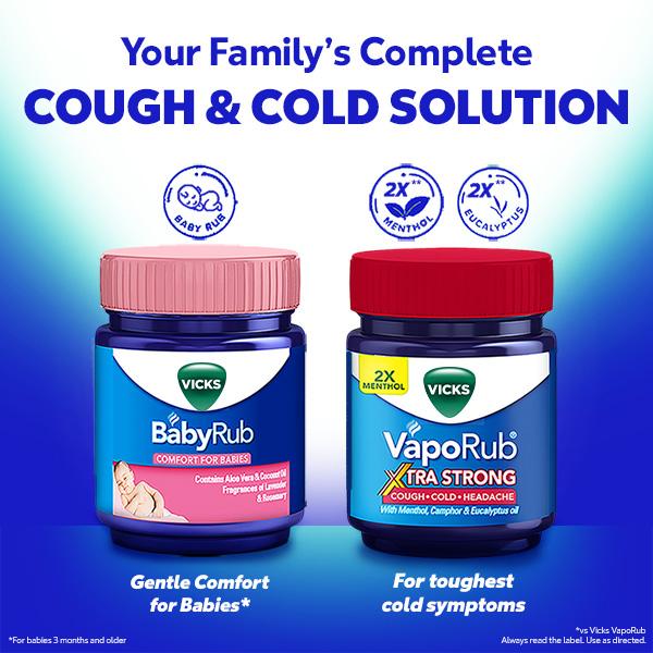 Vicks Vaporub (Value Pack) 105 ml - Balms & Rubs