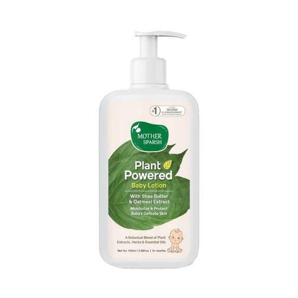 Netmeds | Mother Sparsh Plant Powered Natural Baby Lotion With Organic Shea Butter & Oatmeal Extract 100 ml