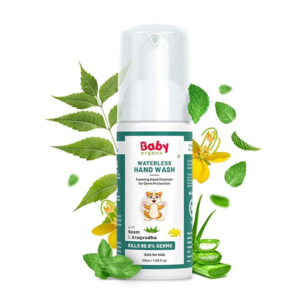 Netmeds | BabyOrgano Waterless Hand Wash for kids 50 ml