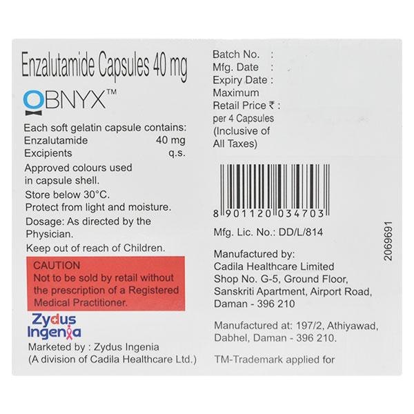 OBNYX Capsule 4's - Cancer Oncology-Cyt