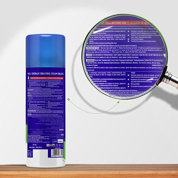 VI-John Sensitive Skin Shaving Foam 400gm - Shaving Foams