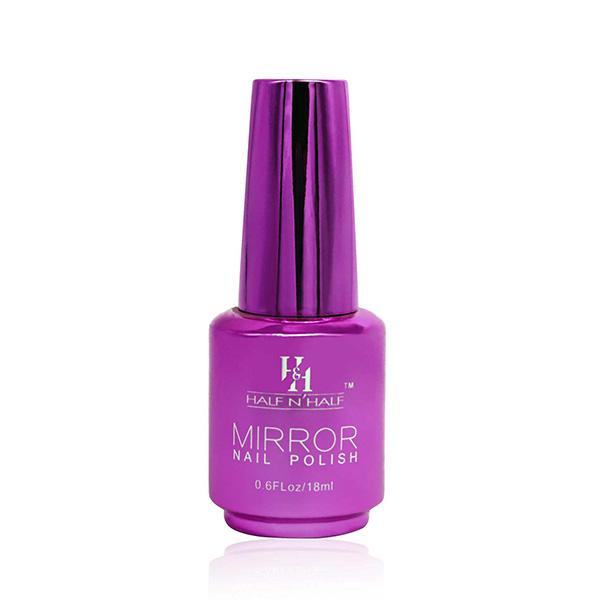 Half N Half Mirror Nail Polish, NP-06 B - Magenta 18ml - Nail Polish