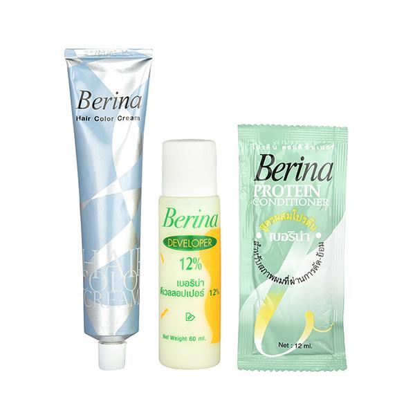 Berina A33 Light Blonde Hair Color Cream 60 gm - Crème