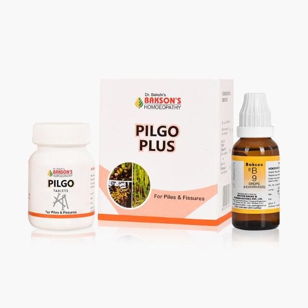 Netmeds | Bakson's Piglo Plus Combo Pack (Pilgo Tablet 75's and B-9 Drops 30 ml)