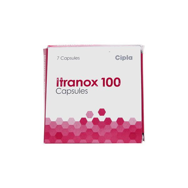 Itranox 100mg Capsule 7'S - Fungal Infections-Anf