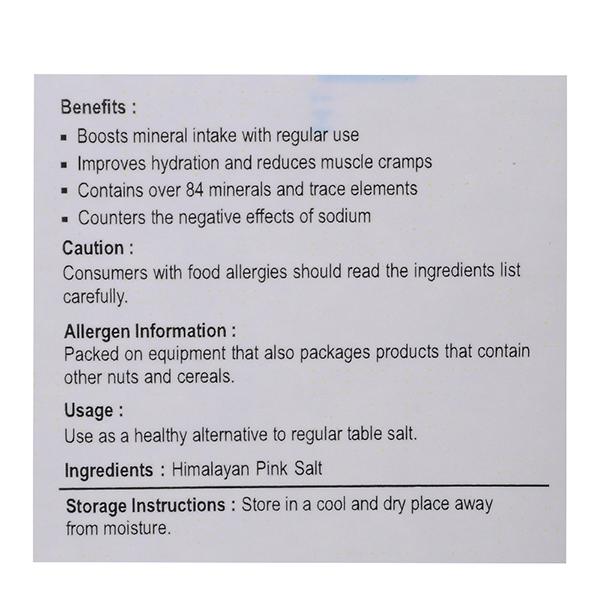 Nutriwish Himalayan Pink Salt 1250 gm - General Health