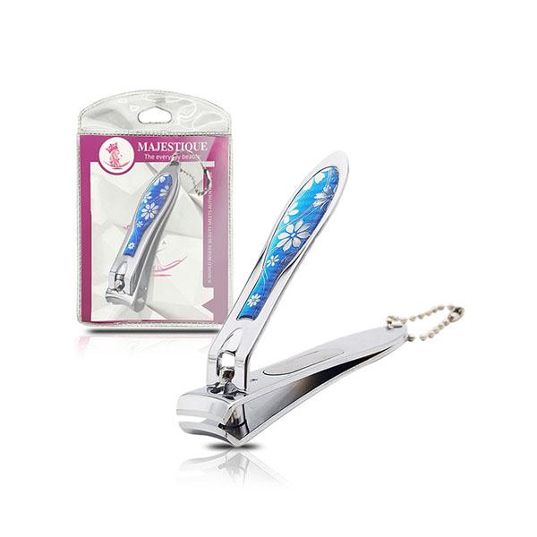 Majestique Wide Curved Nail Clipper, Professional Stainless Steel -Color May Vary 1's - Callus Shavers & Stones