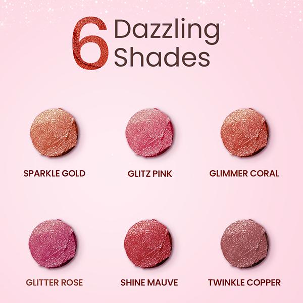 Swiss Beauty More Than Glitter Lipstick -Sparkle Gold 3 gm - Lipsticks