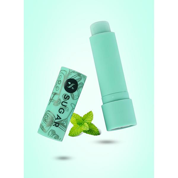 SUGAR Cosmetics Tipsy Lips Moisturizing Balm - 01 Mojito 4.5 gm - Lipsticks