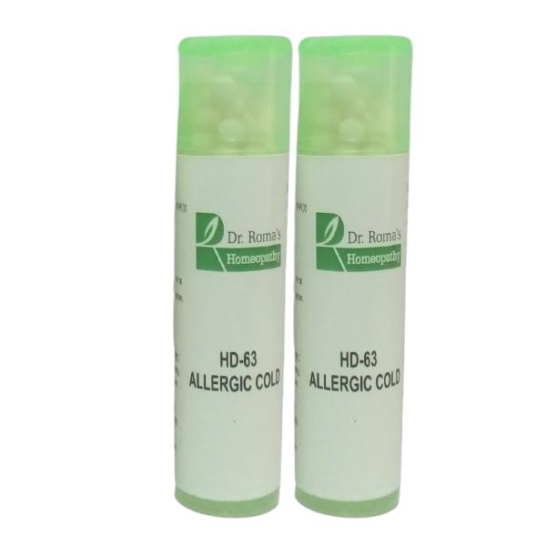 Netmeds | Dr. Roma'S Hd 63 For Allergic Cold Pills - (Pack Of 2 x 140's)