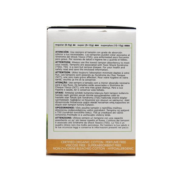 Masmi Natural Cotton New Cottonlock Tampons - Superplus 15's - Tampons