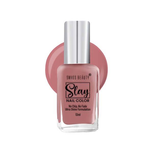Swiss Beauty Slay Nail Color, Shade - Call Me Rich 13 gm