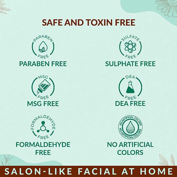 NEUD 6-Step DIY Makeover Facial Kit for Salon-Like Glow at Home 60 gm - Facial Kits