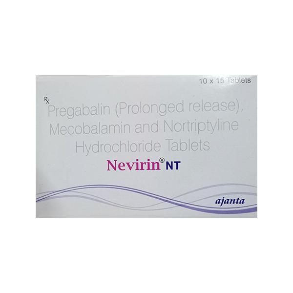 NEVIRIN NT Tablet 15's - Neuropathic Pain-Dru
