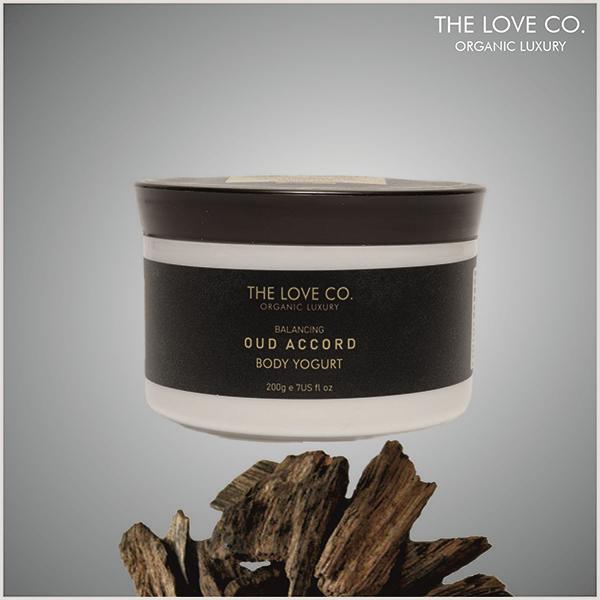 The Love Co. Luxury Oud Accord Body Yogurt - 72 Hour Intense Hydrating Shea Body Butter - Deep Moisturization for Winters With Pure Shea Butter for Nourishing Essential Body Care 200 gm - Body Butter