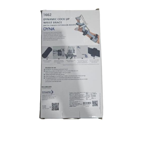 Netmeds | Dyna Dynamic Cock Up Wrist Brace With Finger Extension Assist -(Size 2) (1662) 1's