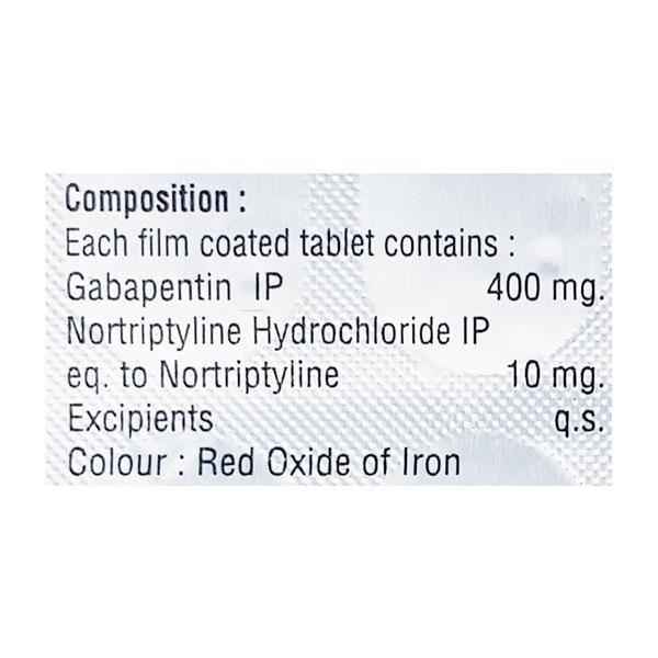 ACOGAB NT Tablet 10's - Neuropathic Pain-Dru