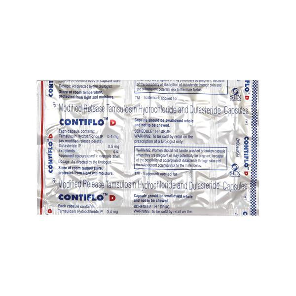 Contiflo D Capsule 10'S - Bladder And Prostate Disorders-Dru