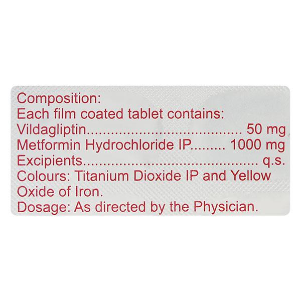 ZOMELIS MET 50/1000mg Tablet 15's - Diabetes-Ant