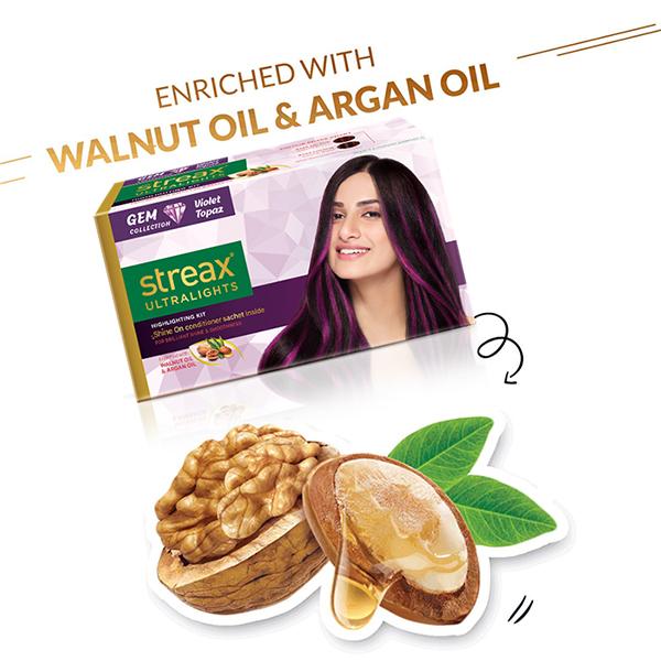 Streax Ultralights Gem Collection Purple Topaz 1's - Crème