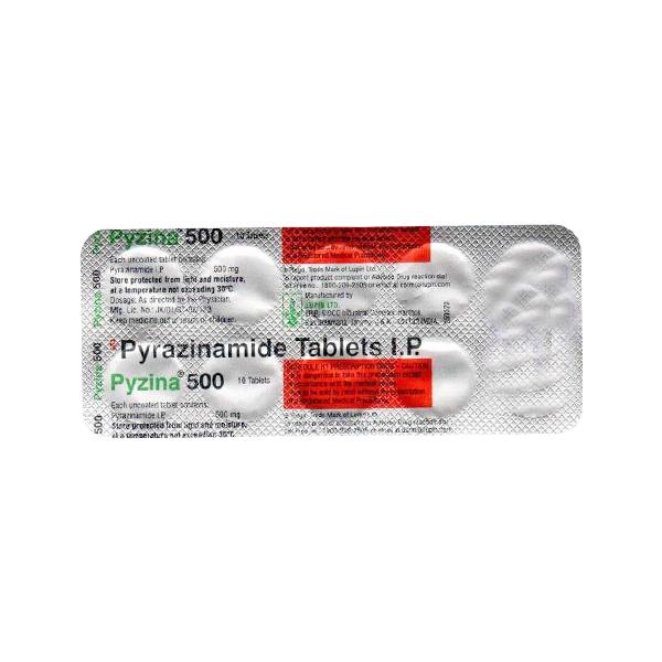Netmeds | PYZINA 500MG TABLET 10'S